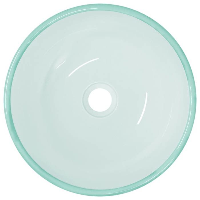 VidaXL Countertop Washbasin Toilet Sink Bathroom Hand Basin Bathroom Sink House Interior Tempered Glass 345240