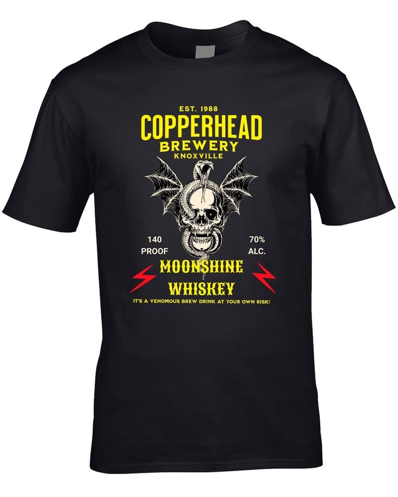 Футболка в стиле Стива Эрла Оригинальный дизайн Copperhead Road Классический рок DTG Унисекс Футболка XXXXL