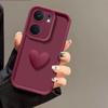 S 22 23 21 20 Cute 3d Love Heart Silicone Case For Samsung Galaxy S24 S21 S20 S23 Fe Ultra Plus 5g Women Matte Back Cover S20fe