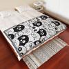 Bohemian Cotton Jacquard Throw Blanket and Bed Runner for Home or Hotel.