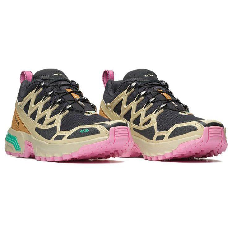 SALOMON Acs + Mesh Comfortable Shock Absorbing Non-Slip Durable Lightweight Low-Top Casual Shoes Unisex Casual Shoes Ebony 472369