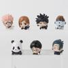 New Anime Kaisen Figure Q Version Satoru Gojo Itadori Yuji Fushiguro Megumi Kugisaki Model Car Decora Blind Box Gift Toy