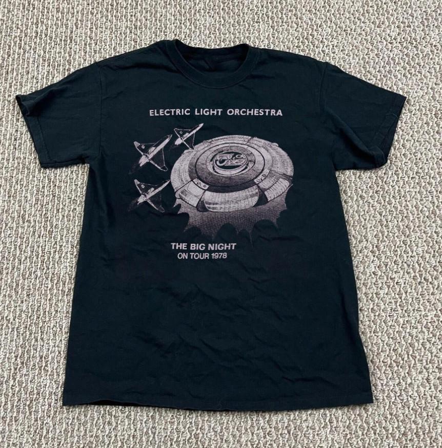 Vintage 1978 ELO Electric Light Orchestra The Big Night T-shirt, size S-4XL