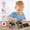 100Pcs Dazzling Scratch Painting Parent Child Interactive Toys Note Cards Handmade Painting