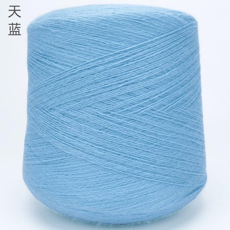 1000g Cashmere Blend Wool Natural Undyed Soft Pure Cashmere Yarn for Hand Knitting Weaving Worsted High Quality Knitting Yarn