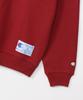 Sweat-shirt à manches longues en coton USA LooseFit avec logo One Point et col ras du cou, style Action, bordeaux [Champion] C3-Y034 pour homme