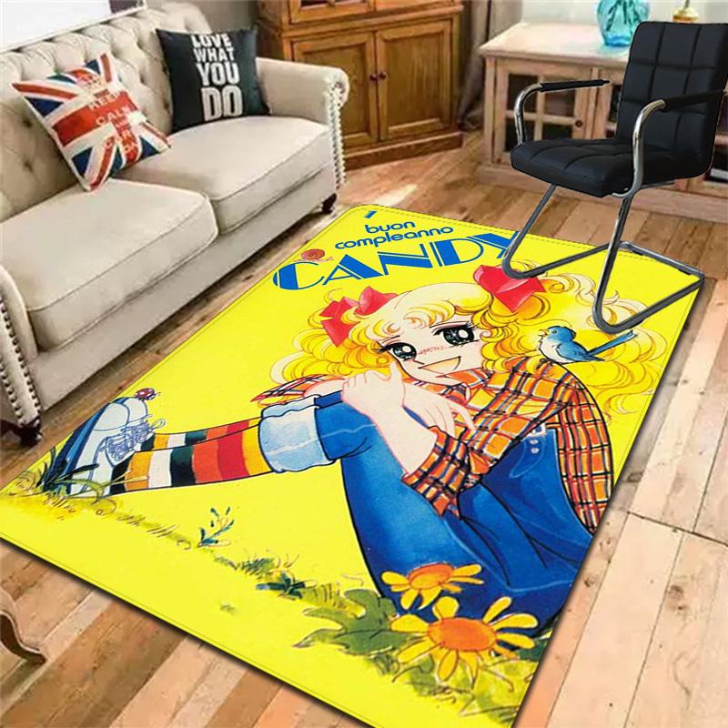 Candy Girl Rug Floor Mat for Living Room or Bedroom Soft and Comfortable Carpet a Gift for Birthday and Holiday.MFF0918229