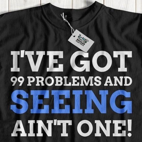 Unisex Funny LASIK T-Shirt Laser Eye Surgery Gifts Eyesight Correction Tee Eyes 4XL