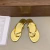 2025 Summer New Outer Wear Sandals Flat Heel Small New Toe Slippers Flip-flops Versatile Slippers