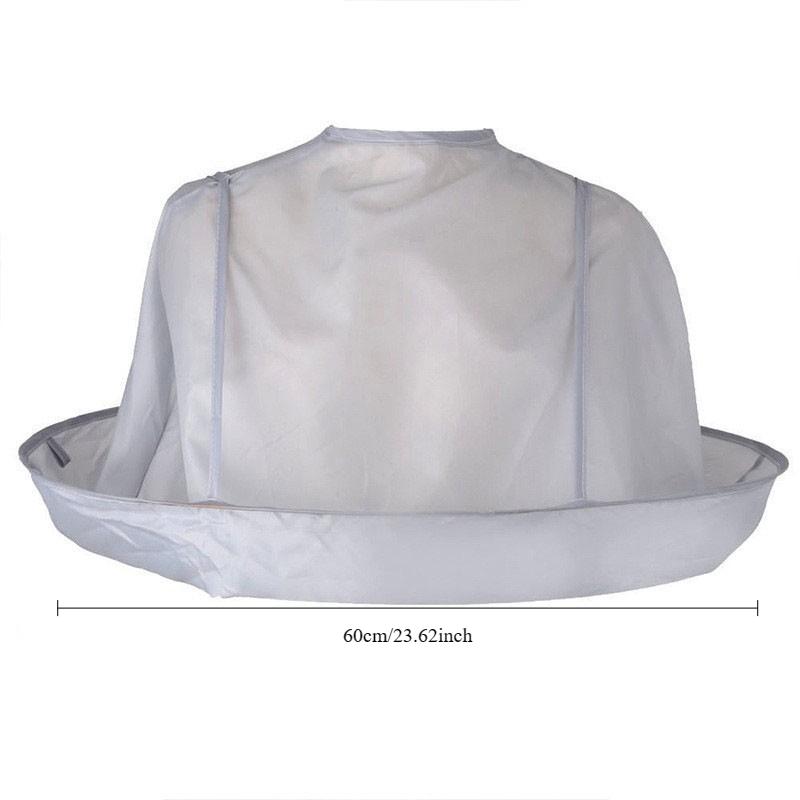 Hair Cutting Apron Waterproof, Salon Cape for Barber Hairdresser Styling, Cape Haircutting Gown, Adjustable Neck Snap Closure