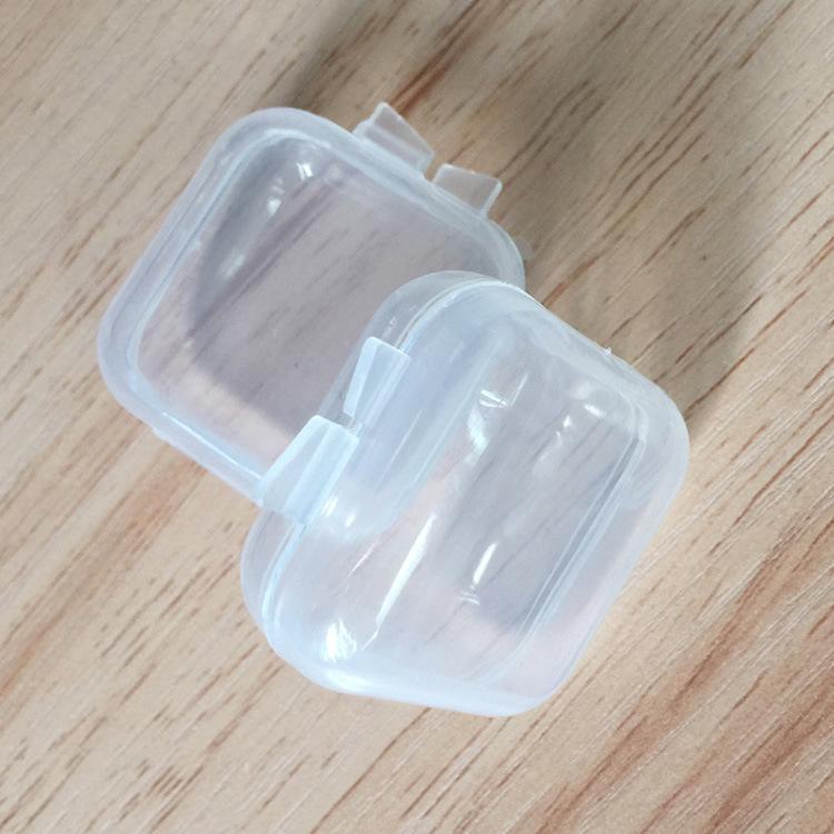 High Transparency Small Plastic Storage Box for Earplugs, Cosmetics, Jewelry, and Fishing Hooks