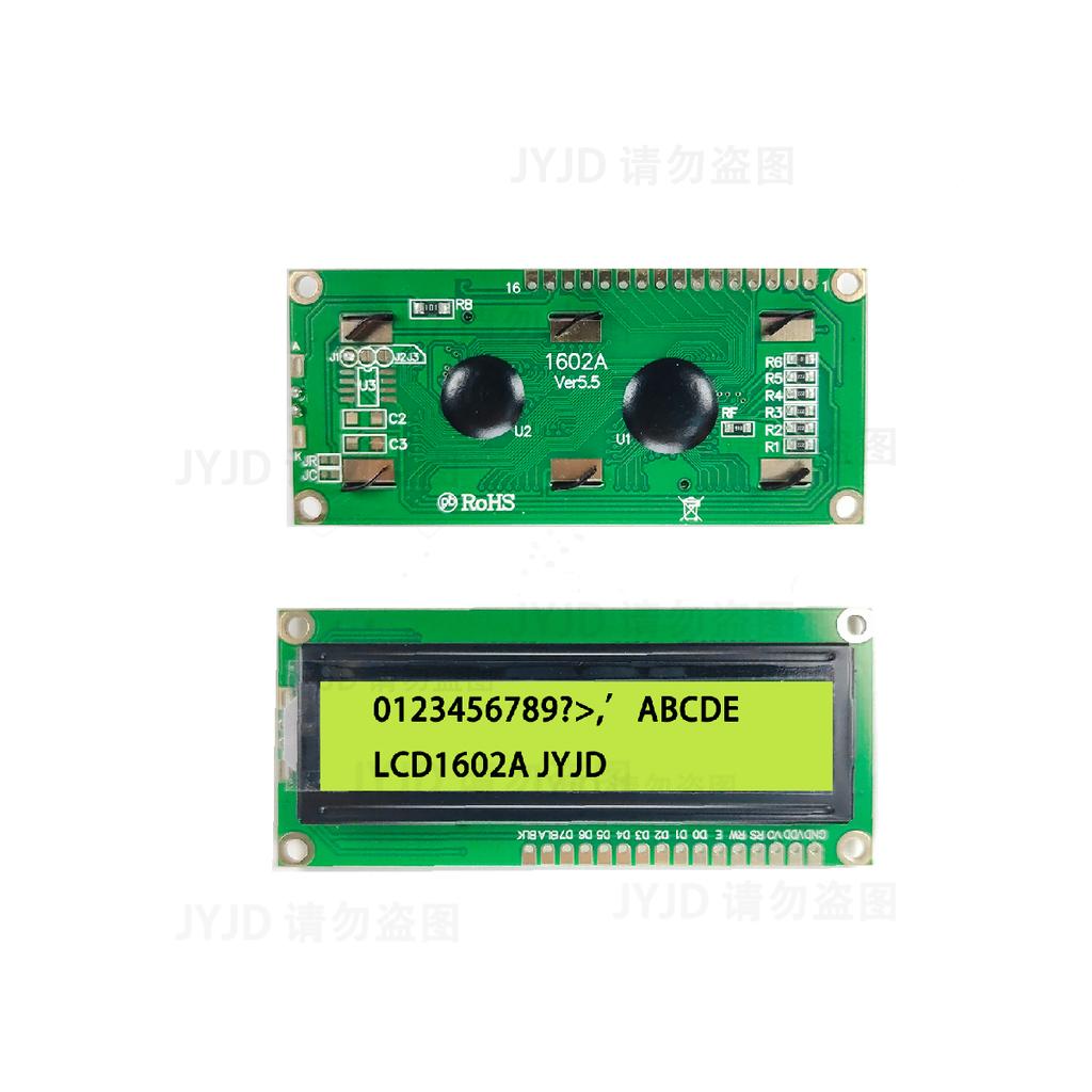 LCD1602 Module Blue Green Screen For Arduino 0802 LCD Character UNO R3 Mega2560 Display PCF8574T IIC I2C Interface