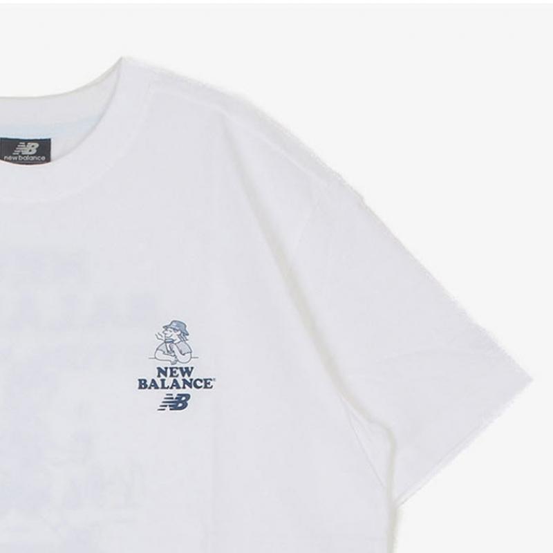 New Balance Uni Nb Boston Short Sleeve Tee Overfit Nbnefco263 10 Short Sleeve Tee