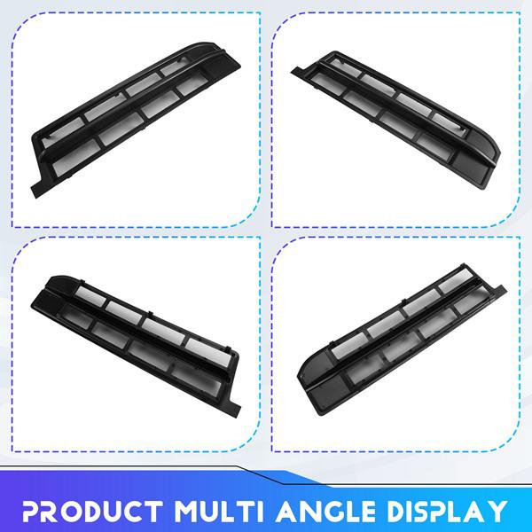 Electric BMW Mini J01 Front Grille Insect Screen: Black Decorative Vent Modification