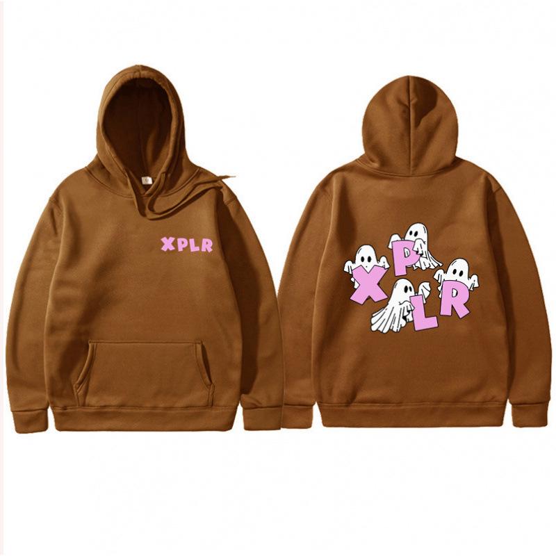 Sam and Colby XPLR Retro Ghost Hoodie - Unisex
