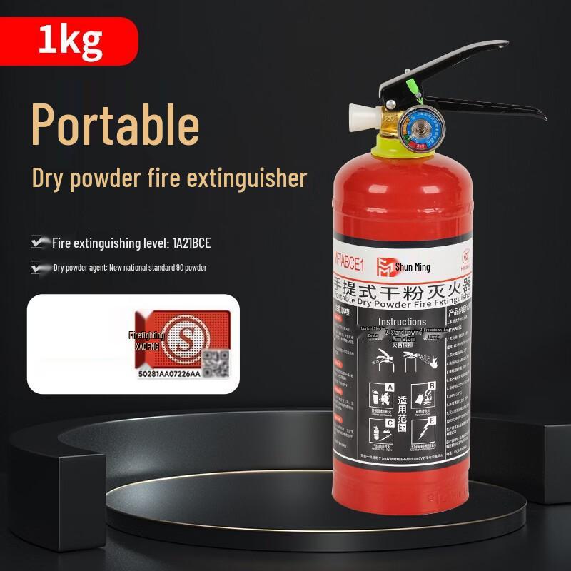 Lieve Household Portable 1KG Dry Powder Fire Extinguisher