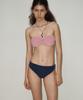 Tteolseutikeulleob Terry Bikini (Pink) - Bandeau Top