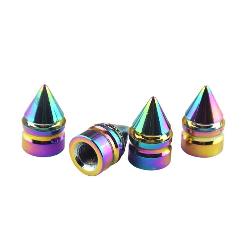 one piece Cars Bike Bicycle Trucks And Motorcycles DIY Accessories Multicolor Tire Valve Stem Caps Universal Stem Covers