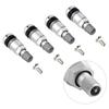 4Pcs TPMS Tire Pressure Sensor Valves Stem Repair Kit For BMW 5 Series Metal Tire Pressure Sensor Valves Stem