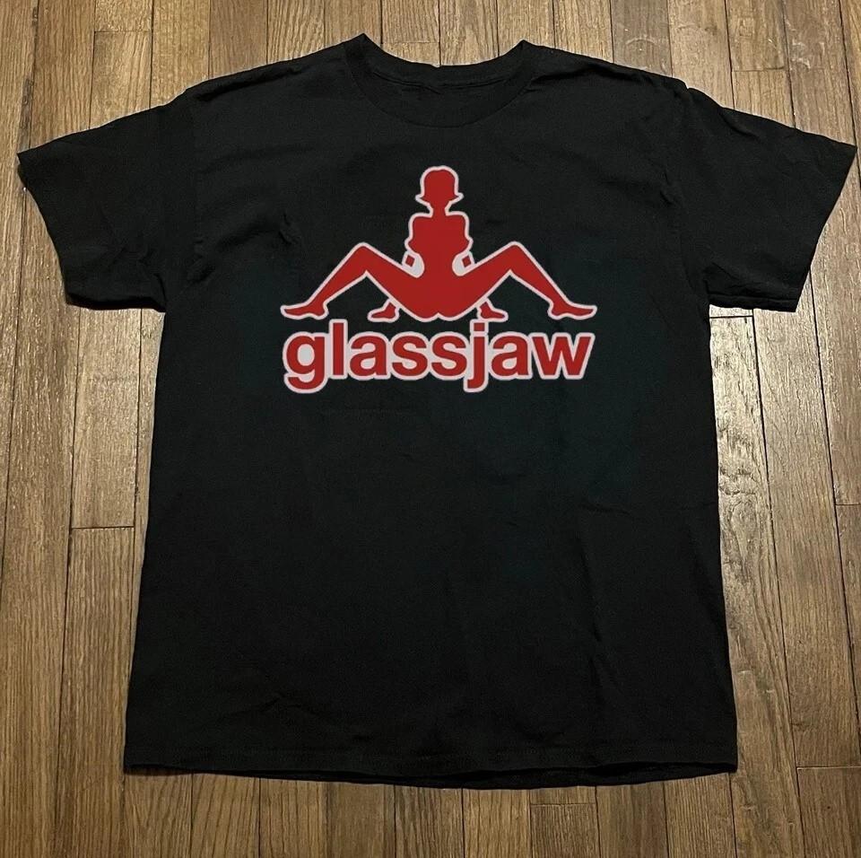 90s Glassjaw Band T-shirt Black Color Short Sleeve Unisex BL2445