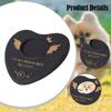 Cat Dog Memorial Stone Gravestone Cement Cemetery Sign Accessories for Shelf Decor Weather Resistant