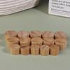 1/5 Pcs Eco-Friendly Screw Bamboo Bottle Caps With Reducer Replace Empty Bottle Caps With Drop Plug Real Bamboo Cover Screw Cap