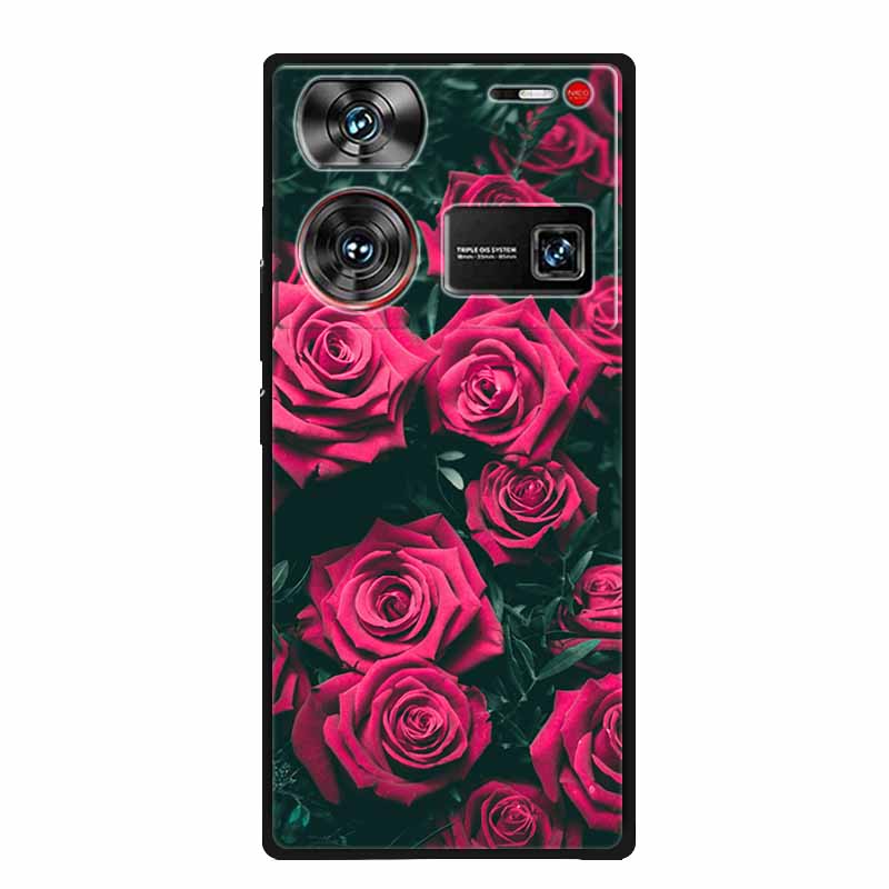 For ZTE Nubia Z60 Ultra Case Animals Soft Silicone TPU Cover Phone Cases For ZTE Nubia Z60Ultra 5G Protective Cool Wolf Coque