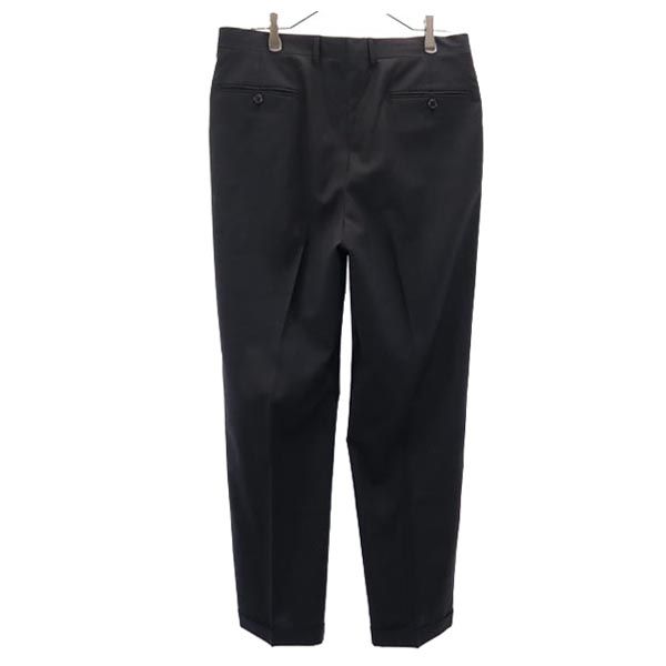 Fendi Made In Italy Wool Slacks Pants Gray Men's Used