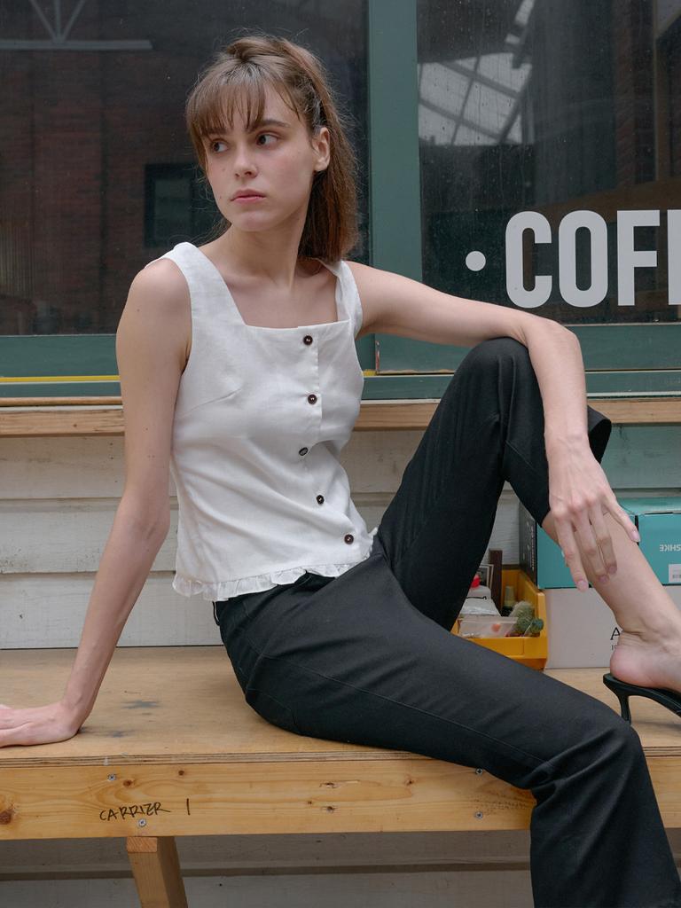 Elssibeui Comfort Capri Pants_Black