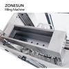 ZONESUN ZS-VTFM1 Explosion-Proof 6-Head Servo Filling Machine for Alcohol, Disinfectant & Cosmetic Bottle Packaging Line