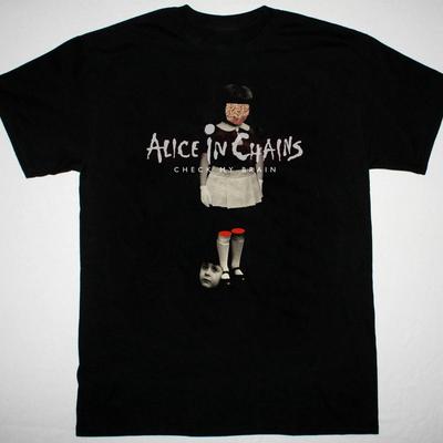 Alice In Chains Men T-shirt Black Short Sleeve All Sizes S-5XL Unisex T-Shirt