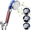 Ionic Shower Head Water Saving 3 Functions Spa Handheld Shower Combo Set