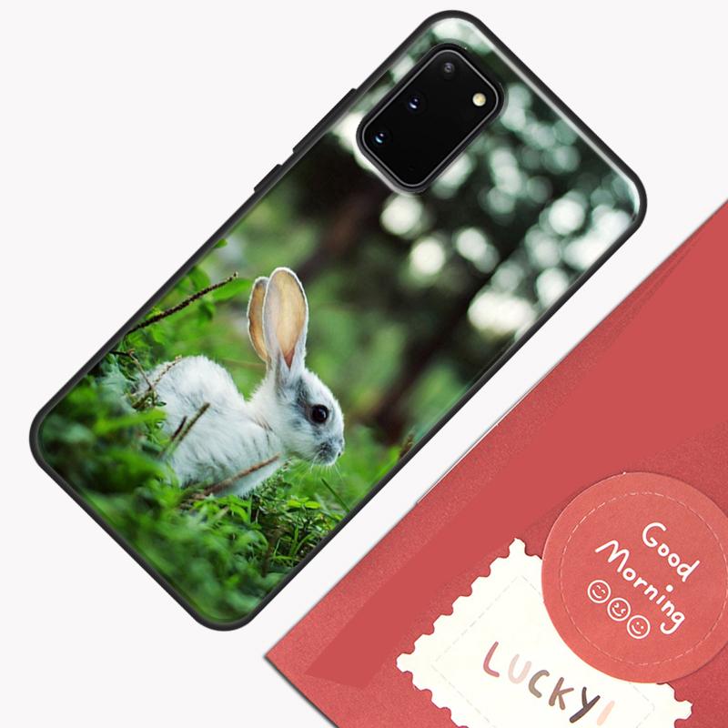 Baby Rabbits Bunny Phone Case For Samsung Galaxy S25 S26 Ultra S20 S21 S22 S23 S24 Plus S9 S10 S25 FE Cover Shell