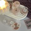 Manual Rotating Contact Lens Cleaner, Cosmetic Contact Lens Cleaner, Contact Lens Case