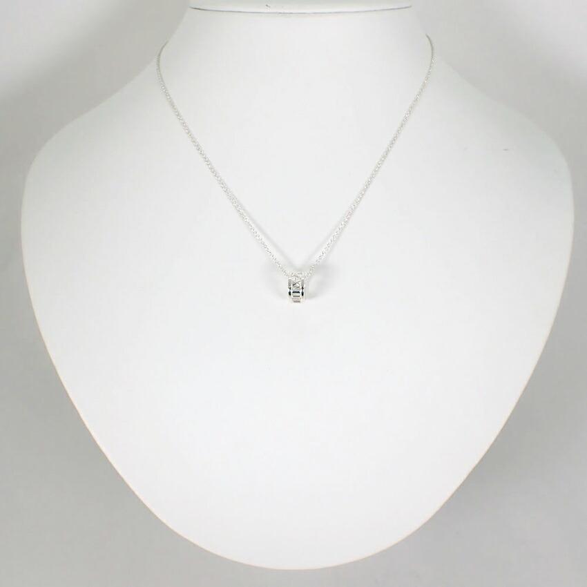 [Used] TIFFANY 925 Open Atlas Pendant/Necklace/j14-4