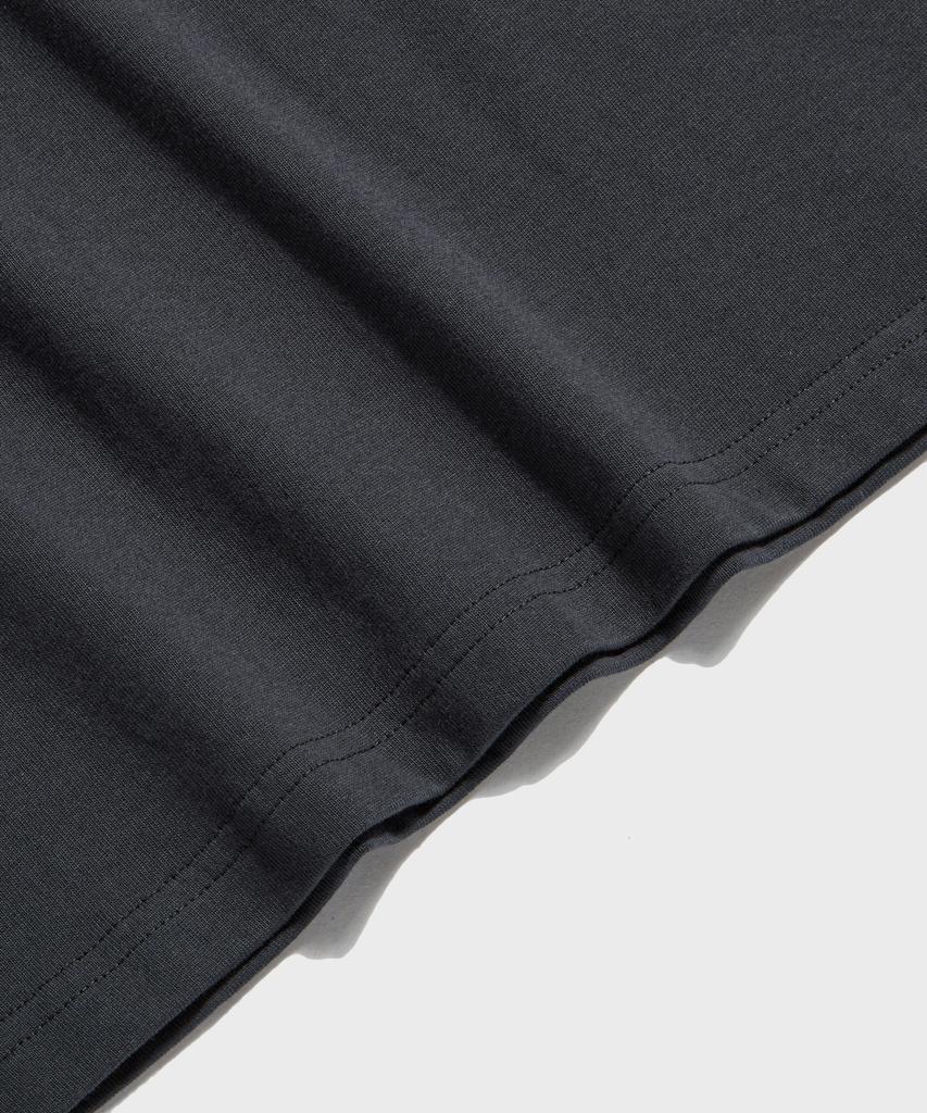 Beulonseun 10.6 Oz Cotton Short Sleeve Henley Tee Dark Gray