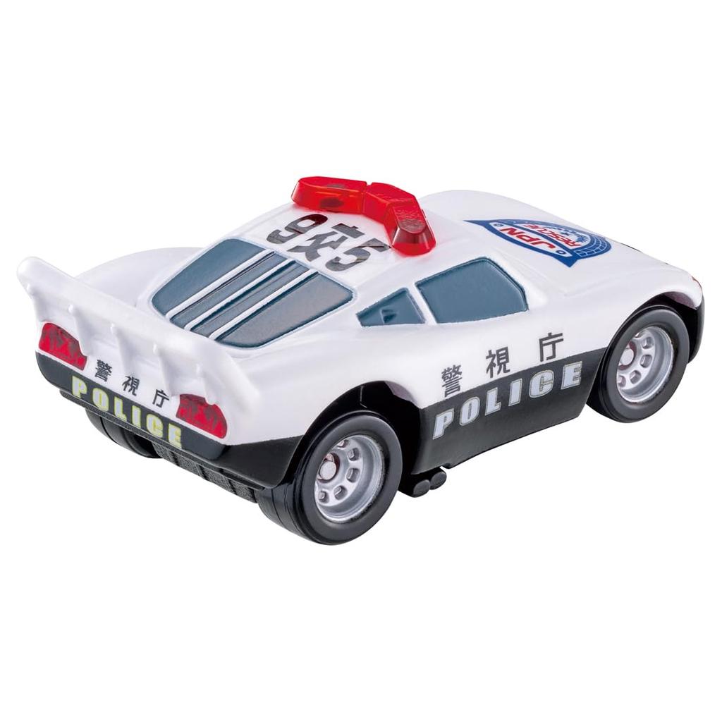 Takara Tomy Disney Cars Tomica C-36 Lightning McQueen (Police Car Type) Miniature Car Toy