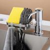 Under Sink Countertop Built-in Soap Dispenser with Extension Tube Filter Basket Kitchen Soap Dispenser Press Pump