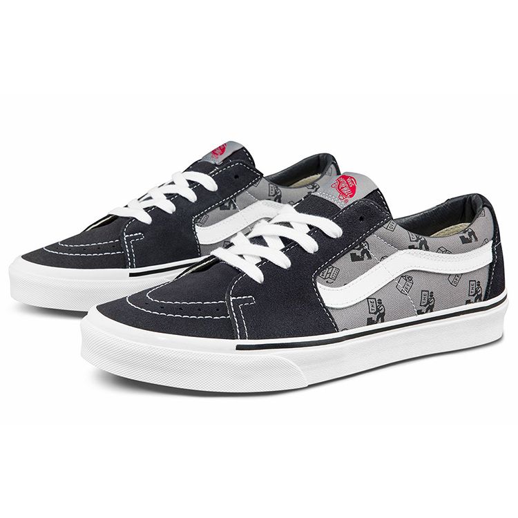 Kazuki Kuraishi x Vans Sk8-Low Pewter Unisex Sneakers Grey Frost-Grey VN0A4UUK6UU