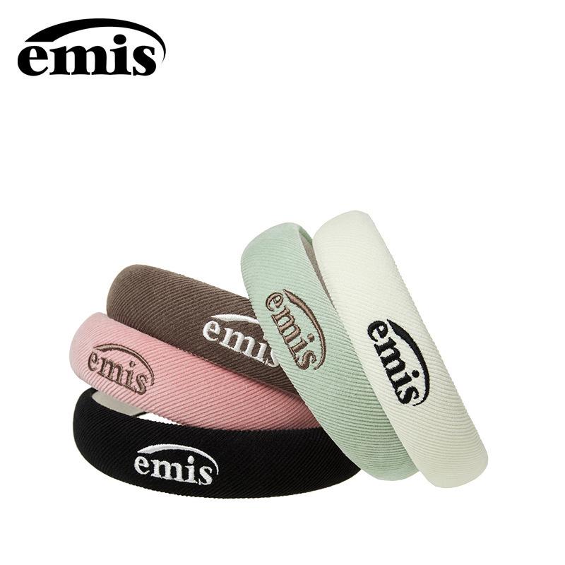 

Korean Corduroy Retro Velvet Headband - Song Ji-ah Style