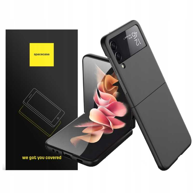 Sc Flip Case Galaxy Z Flip 4 Czarny