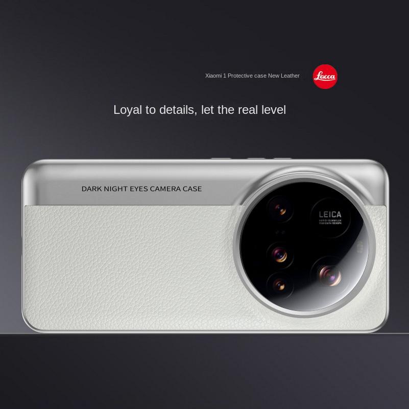 Classic Leather With Raised Metal Bezel Protection Case For Xiaomi 15 Ultra Mi 15 Pro Mi 14 Ultra 13 Ultra Slim Cover