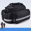 Bike Bicycle Seat Rear Bag Waterproof Pannier Rack Pack Shoulder Pouchs Cycling