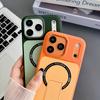 Skin-Feel Magnetic Phone Case for Apple IPhone 17 16 15 14 13 Pro Max with Kickstand Wireless Charging Protective Cover