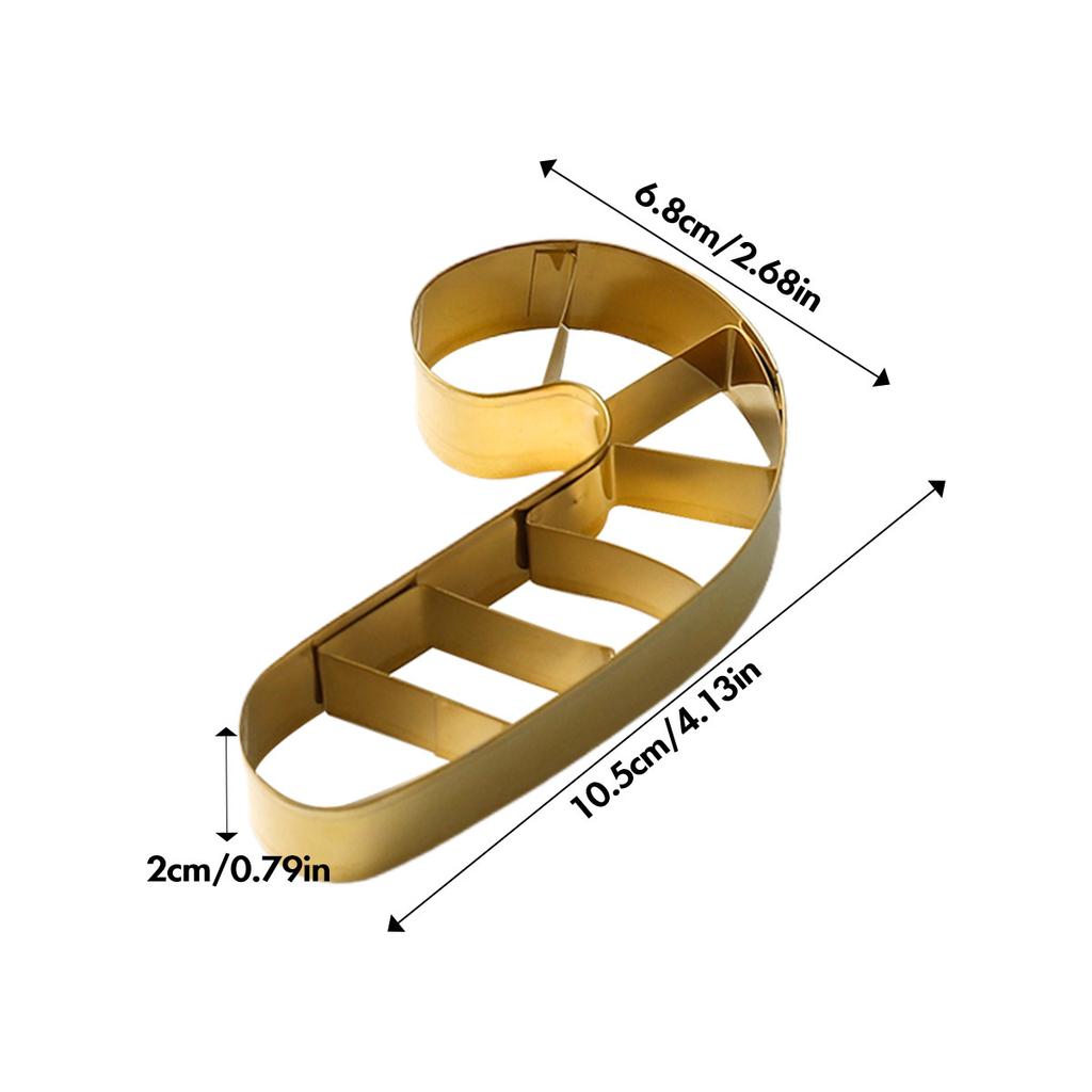 Christmas Stainless Steel Biscuit Cutter Mold Gingerbread Man Christmas Socks Cutting Mold Party Baking Supplies Pastry Making