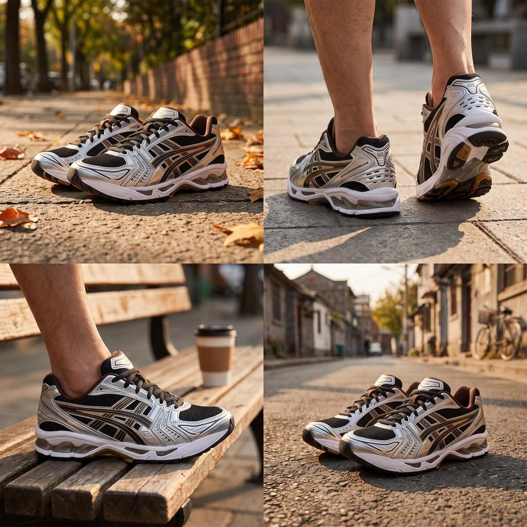 ASICS Gel Kayano 14 Black Coffee Silver 1201A019-004