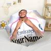 Mbappe Customize Your Name Umbrella Outdoor Automatic Umbrella with 8-Rib Lightweight Travel Essential Fashionable Gift for Festivals