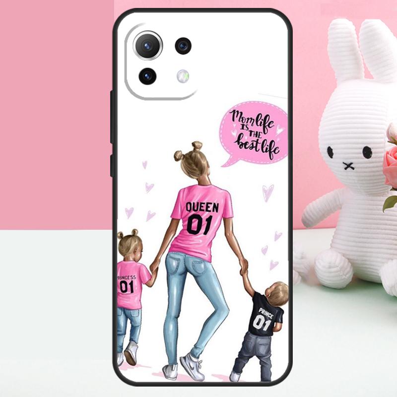 SUPER MOM MOTHER MAMA CUTE BABY Case For Xiaomi 15T 13T 14T 17 Pro Max 15 14 Ultra POCO X7 Pro X5 X6 F5 F6 F7 F8 Ultra Funda