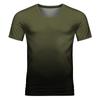 Herren-T-Shirts, lässig, kurzärmelig, Farbverlaufsausschnitt, weich, lockere Passform, Grafik-T-Shirts, Sommer-T-Shirts für Herren