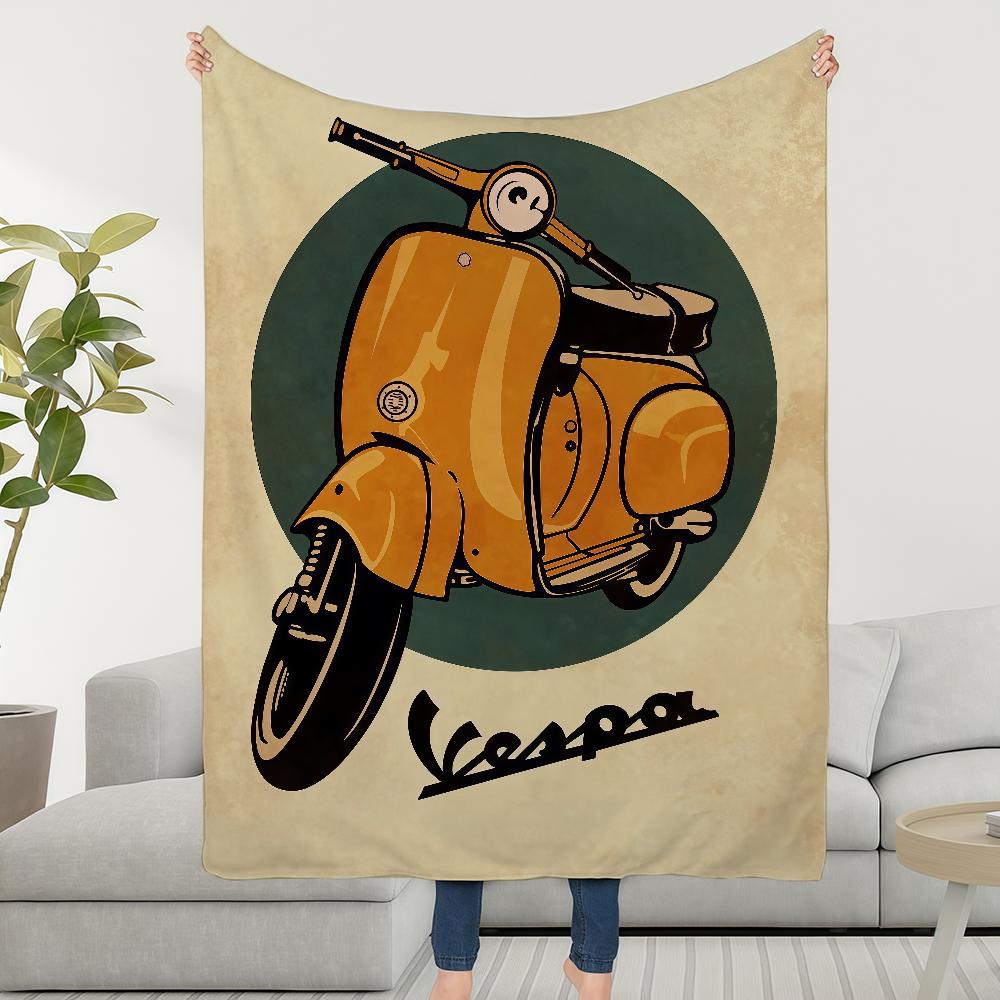 

Blanket Throw Super Cosy Plush V-VespaS-ES Cool Living Room Sofa Couch Childish Italy Birthday Gifts 30x40in
